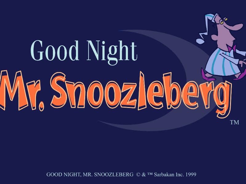 Good Night Mr.Snoozleberg EP2