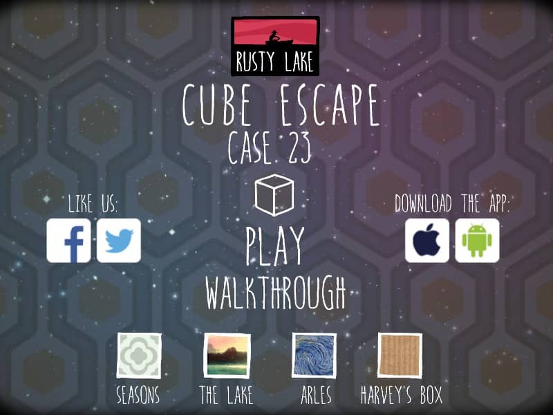 Cube Escape: Case 23