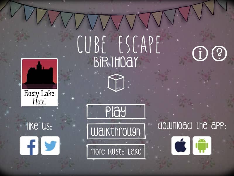 Cube Escape: Birthday