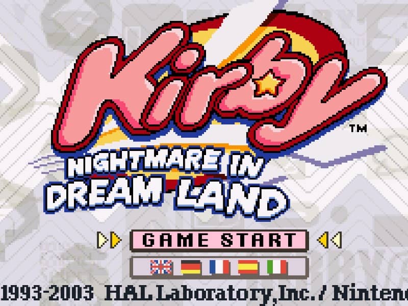 Kirby - Nightmare in Dreamland