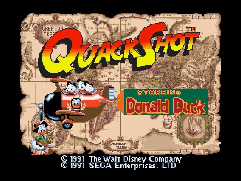QuackShot Starring Donald Duck